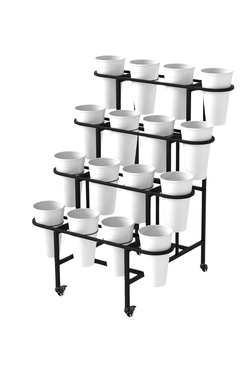 4 Tier flower cart